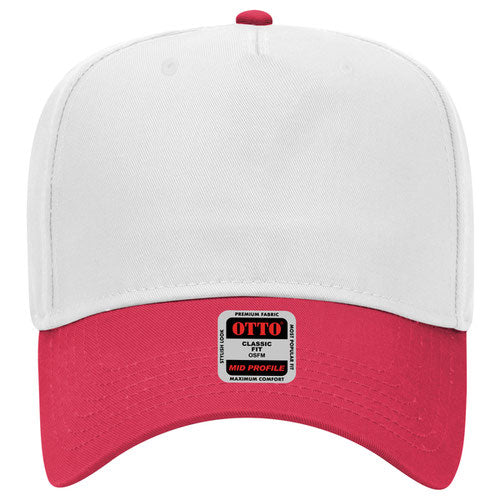 OTTO CAP 5 Panel Mid Profile Baseball Cap