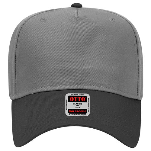 OTTO CAP 5 Panel Mid Profile Baseball Cap