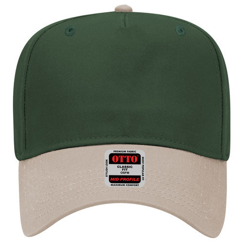 OTTO CAP 5 Panel Mid Profile Baseball Cap