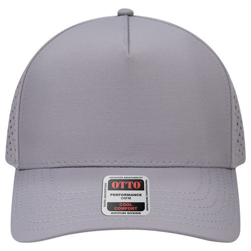 OTTO CAP 5 Panel Mid Profile Baseball Cap (perforated)