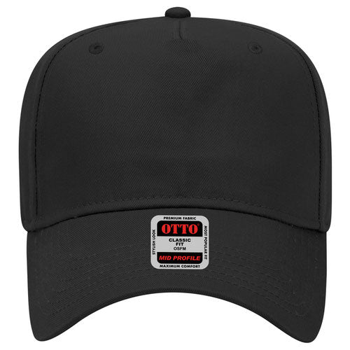 OTTO CAP 5 Panel Mid Profile Baseball Cap