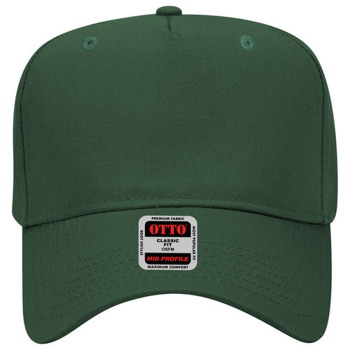 OTTO CAP 5 Panel Mid Profile Baseball Cap