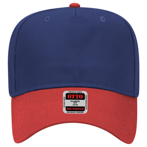 OTTO CAP 5 Panel Mid Profile Baseball Cap