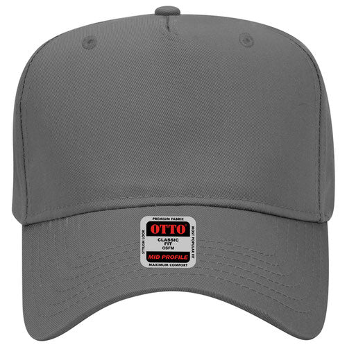 OTTO CAP 5 Panel Mid Profile Baseball Cap