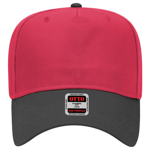 OTTO CAP 5 Panel Mid Profile Baseball Cap