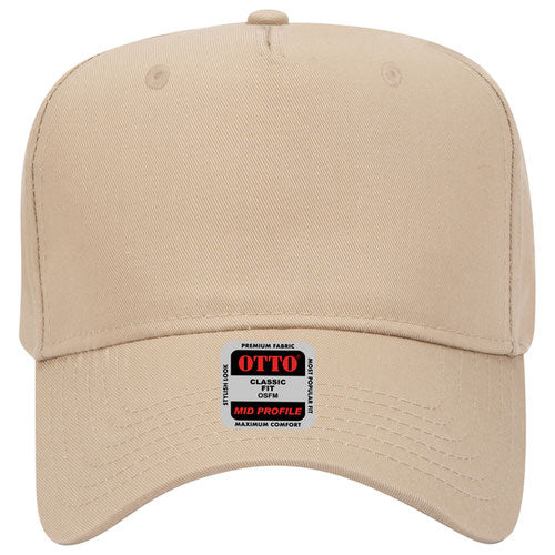 OTTO CAP 5 Panel Mid Profile Baseball Cap