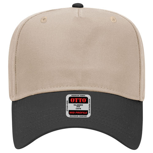 OTTO CAP 5 Panel Mid Profile Baseball Cap