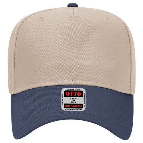 OTTO CAP 5 Panel Mid Profile Baseball Cap