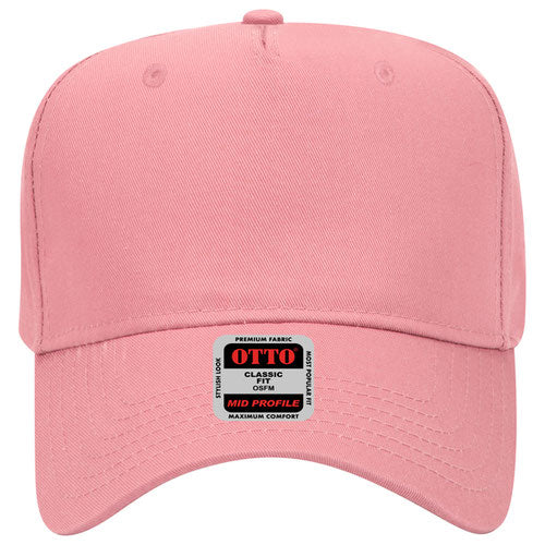 OTTO CAP 5 Panel Mid Profile Baseball Cap