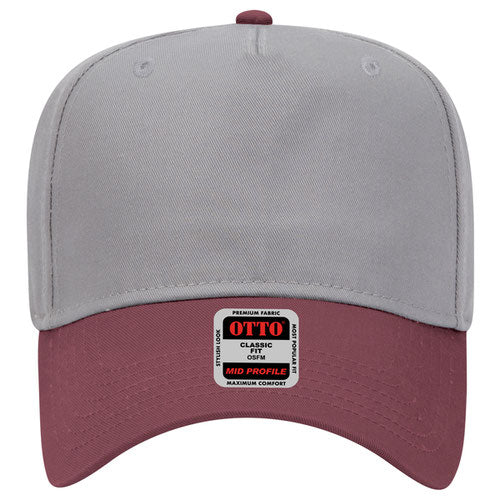 OTTO CAP 5 Panel Mid Profile Baseball Cap