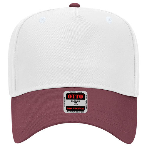 OTTO CAP 5 Panel Mid Profile Baseball Cap