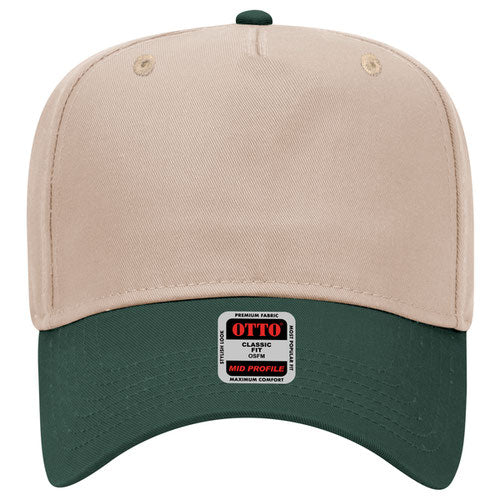 OTTO CAP 5 Panel Mid Profile Baseball Cap