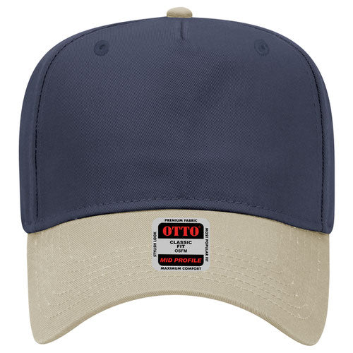 OTTO CAP 5 Panel Mid Profile Baseball Cap