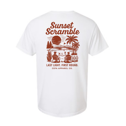 Sunset Scramble Graphic Tshirt