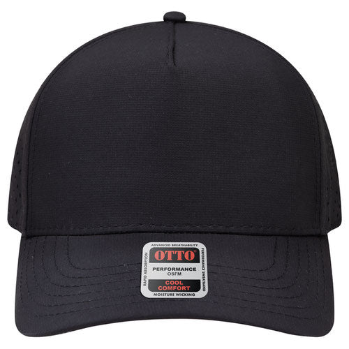 OTTO CAP 5 Panel Mid Profile Baseball Cap (perforated)