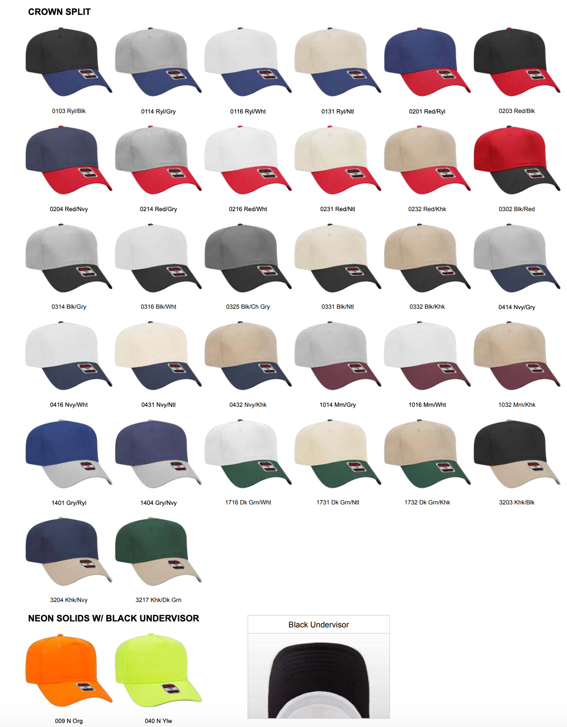 OTTO CAP 5 Panel Mid Profile Baseball Cap